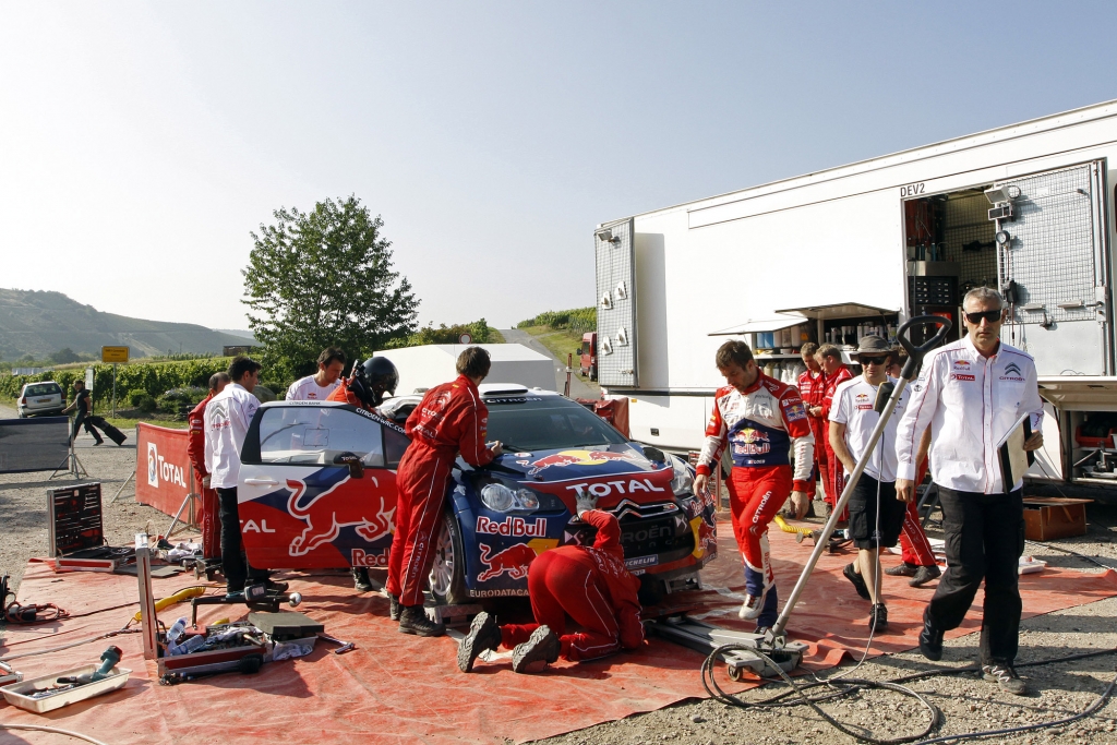 WRC Deutschland Rallye in Trier - Weltmeisterliche Abstimmungsfahrt