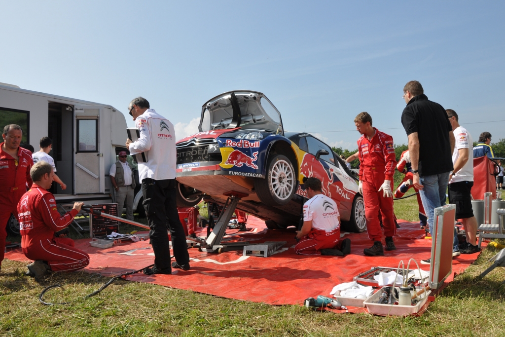 WRC Deutschland Rallye in Trier - Weltmeisterliche Abstimmungsfahrt