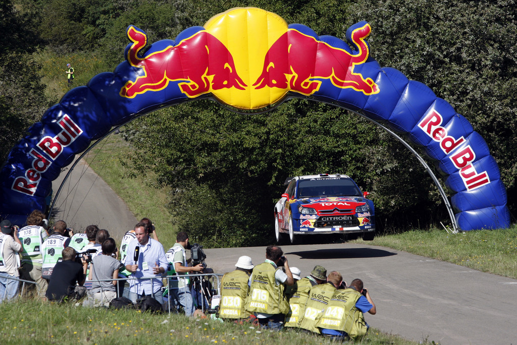 Weltmeister Sébastian Loeb bei der ADAC-Rallye Deutschland 2010.