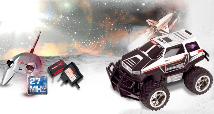auto.de Gewinnspiel: Offroadspaß mit dem Carrera RC Shuttle Galaxy