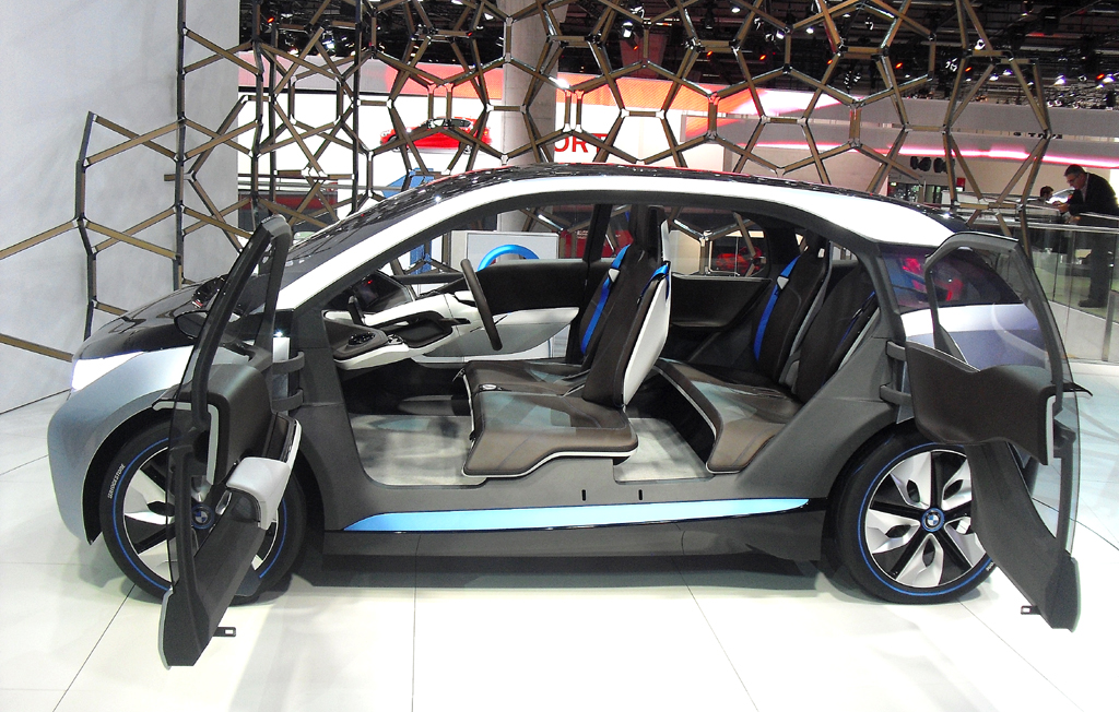 ... genauso wie Elektromobilen, hier das BMW-Konzeptauto i3.