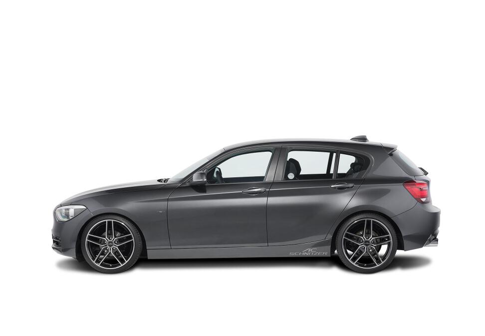 AC Schnitzer mit Leichtmetallfelgen und Accessoires für BMW 1er