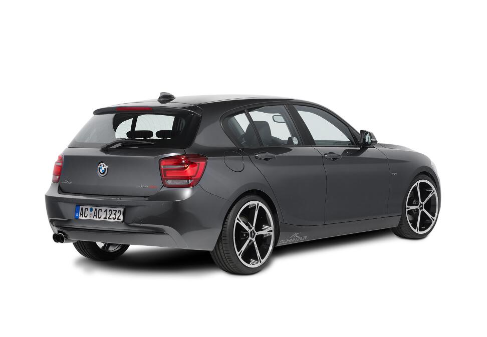 AC Schnitzer mit Leichtmetallfelgen und Accessoires für BMW 1er
