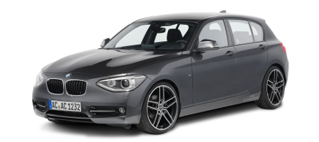 AC Schnitzer mit Leichtmetallfelgen und Accessoires für BMW 1er
