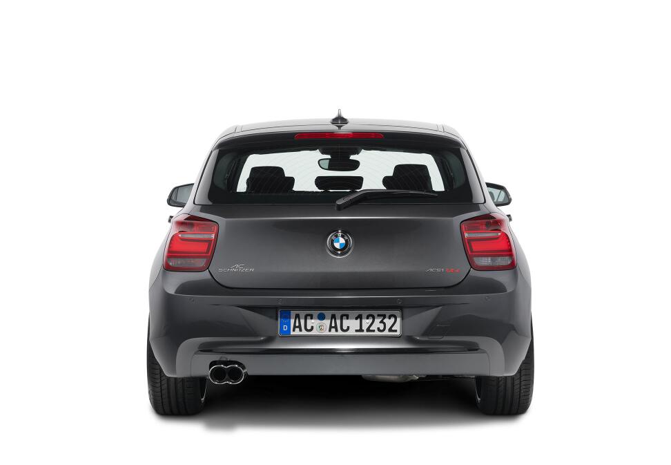 AC Schnitzer mit Leichtmetallfelgen und Accessoires für BMW 1er