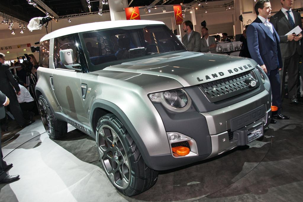Auch die Land Rover Studie gefällt uns