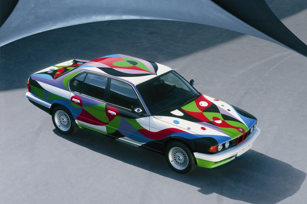 Auch vom 7er ließ BMW ein Art Car kreieren
