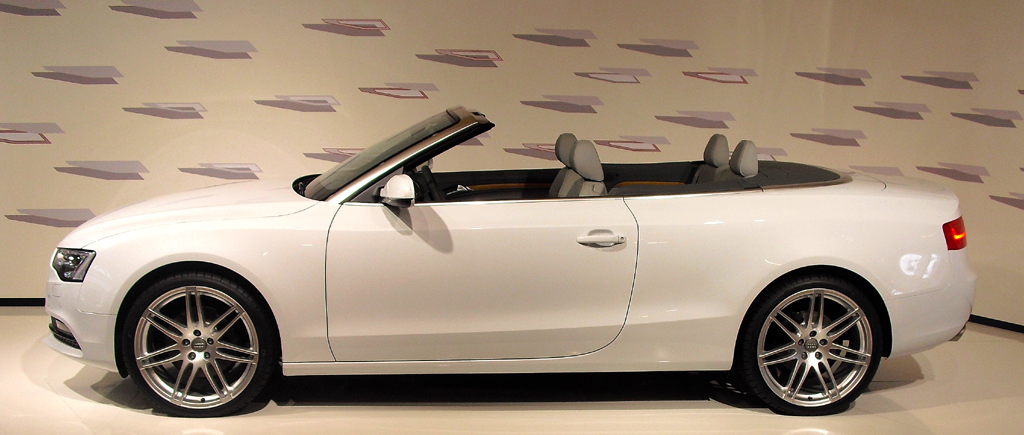Audi A5, hier als Cabrio. 