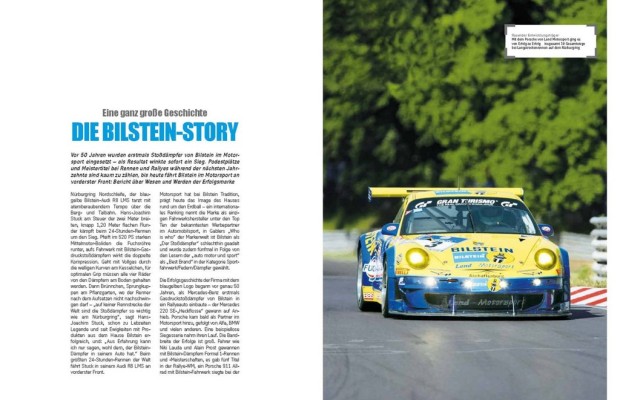 Buchvorstellung: 50 Jahre Motorsport mit Bilstein