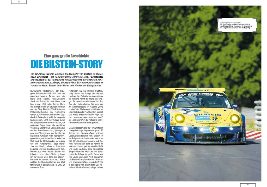 Buchvorstellung: 50 Jahre Motorsport mit Bilstein