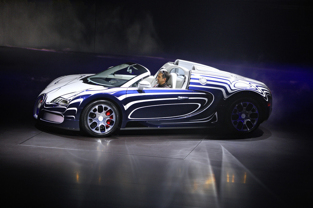 Bugatti L'Or Blanc bei der VW-Vorabendversanstaltung 