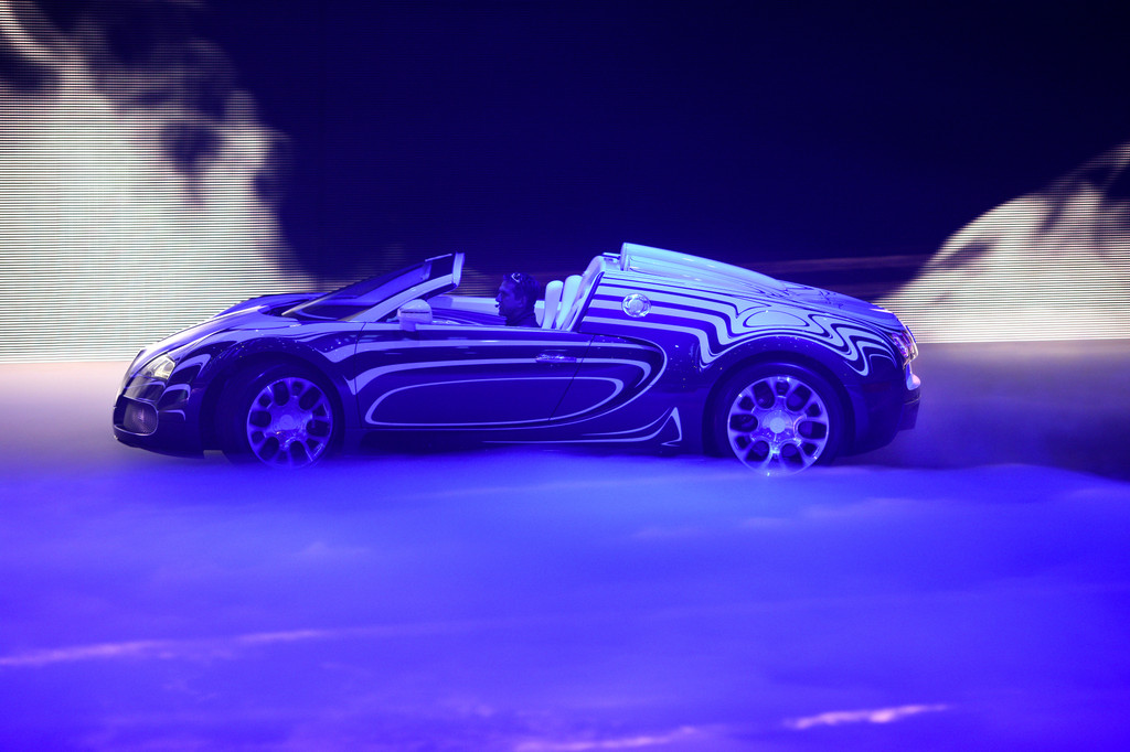 Bugatti L'Or Blanc bei der VW-Vorabendversanstaltung 