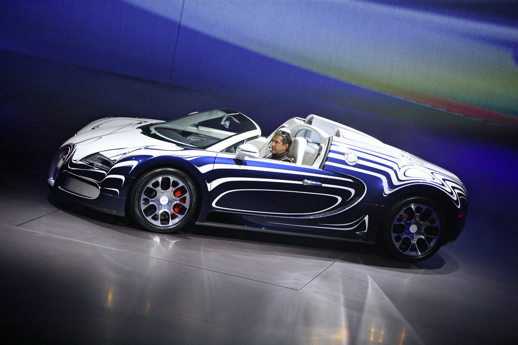 Bugatti L'Or Blanc bei der VW-Vorabendversanstaltung 