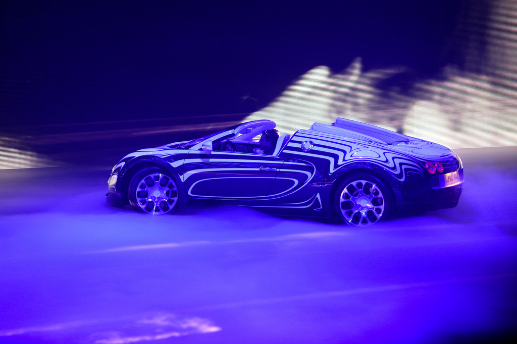 Bugatti L'Or Blanc bei der VW-Vorabendversanstaltung 