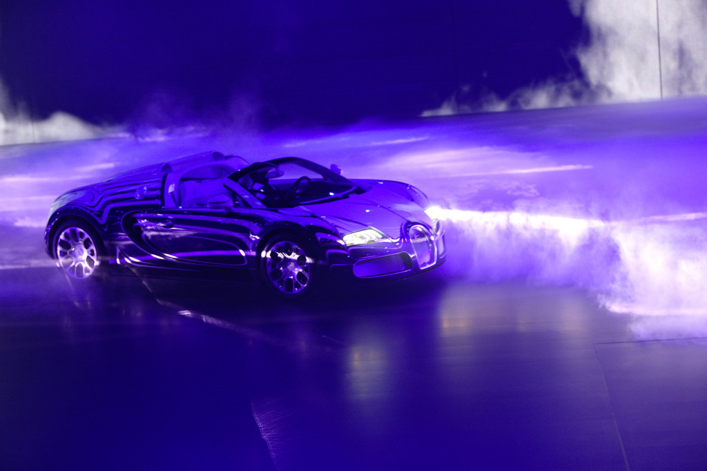 Bugatti L'Or Blanc bei der VW-Vorabendversanstaltung 