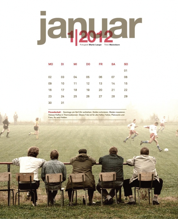 Castrol Kalender 2012: Fußball und Motorsport-Motive des Castrol Foto Awards