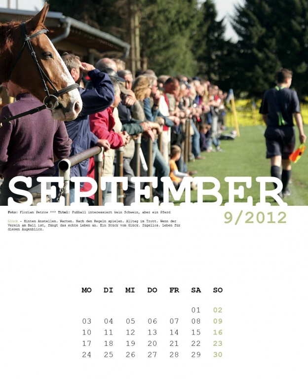 Castrol Kalender 2012: Fußball und Motorsport-Motive des Castrol Foto Awards