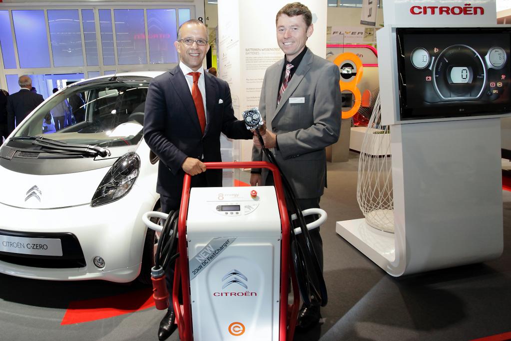 Citroen präsentiert Schnellladestation auf Rädern