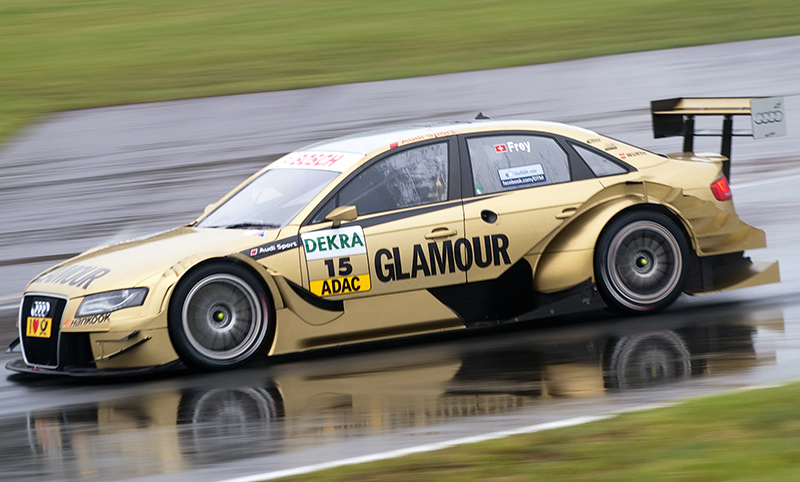 DTM-Oschersleben: Mattias Ekström ist der Regenkönig