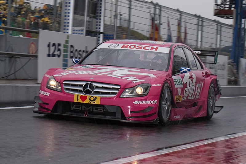 DTM-Oschersleben: Mattias Ekström ist der Regenkönig