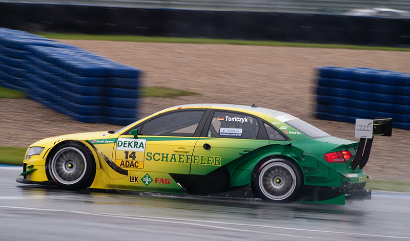 DTM-Oschersleben: Mattias Ekström ist der Regenkönig