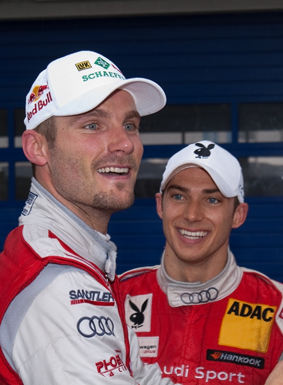 DTM-Oschersleben: Mattias Ekström ist der Regenkönig