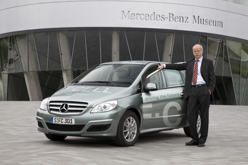 Daimler-Chef Zetsche forciert die Brennstoffzelle