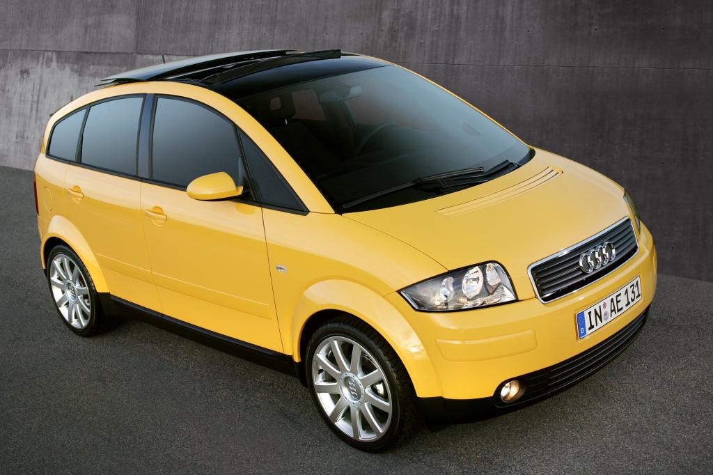 Der Audi A2 war seiner Zeit weit voraus
