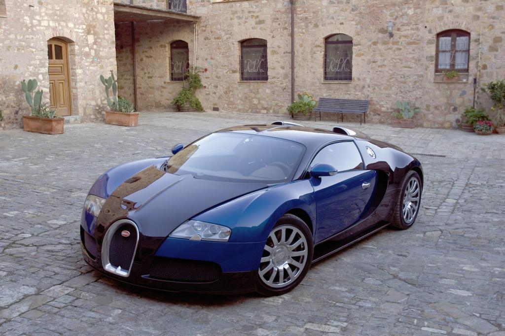 Der Bugatti Veyron 16.4 ist der schnellste der schnellen Supersportwagen. Er braucht nur 2,5 Sekunden bis 100 km/h. 
