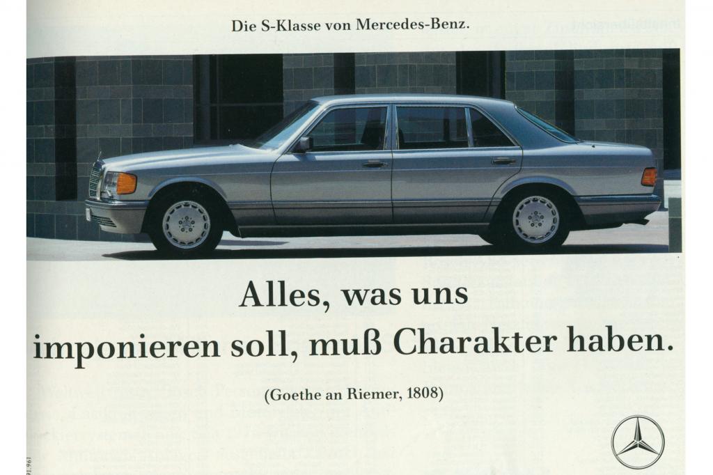 Der Hauptgegner war klar: die S-Klasse