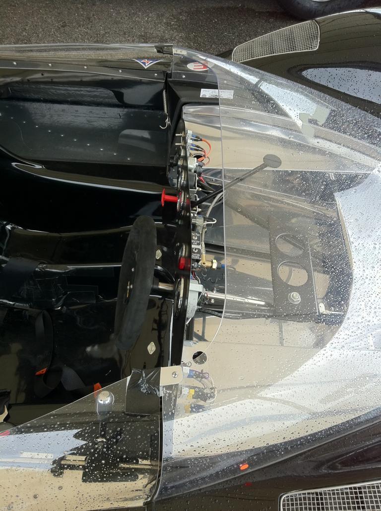 Detail eines McLaren-Rennwagens