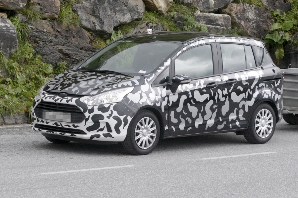Erwischt: Erlkönig Ford B-Max – Minivan kommt 2012