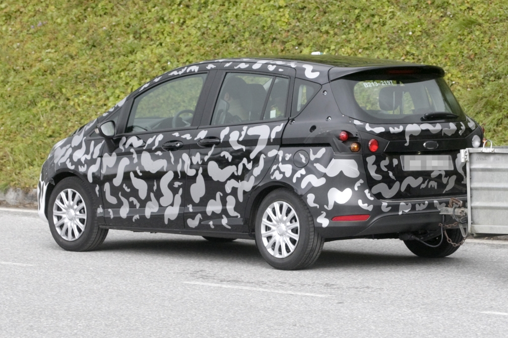 Erwischt: Erlkönig Ford B-Max – Minivan kommt 2012