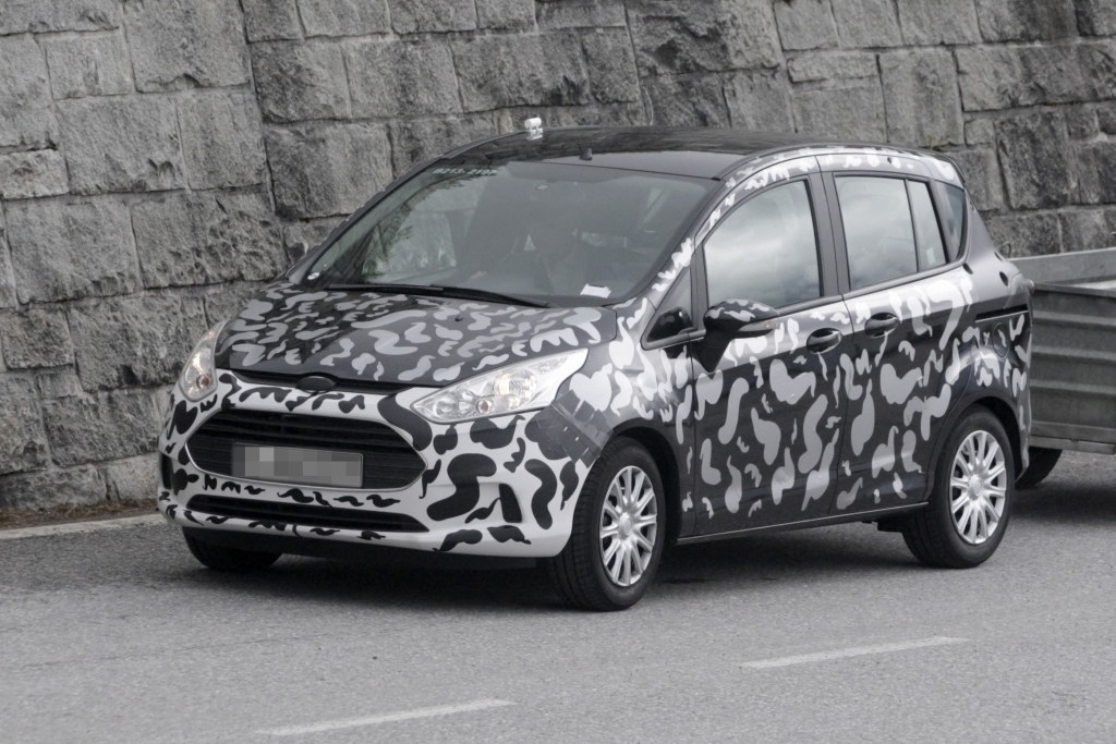 Erwischt: Erlkönig Ford B-Max – Minivan kommt 2012