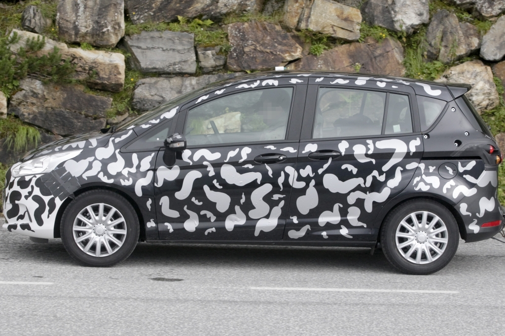 Erwischt: Erlkönig Ford B-Max – Minivan kommt 2012