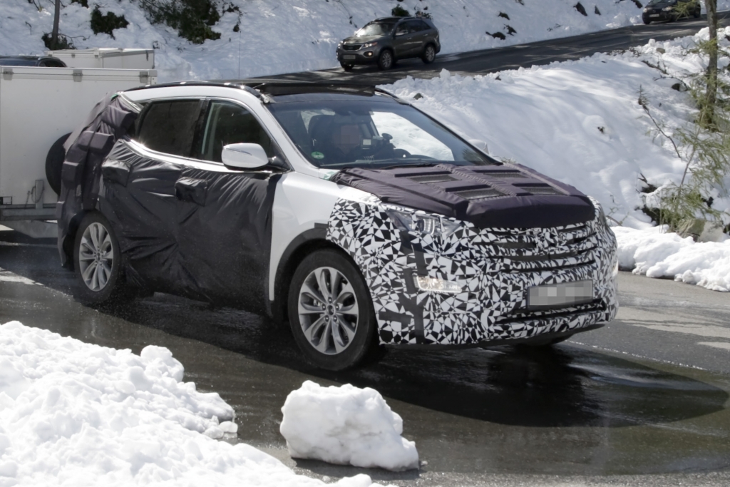 Erwischt: Erlkönig Hyundai iX 45 – Tiguan auf Koreanisch