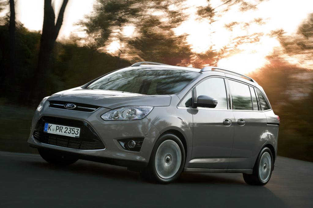 Für den Ford Grand C-Max kann auf Wunsch eine dritte Sitzreihe bestellt werden. 