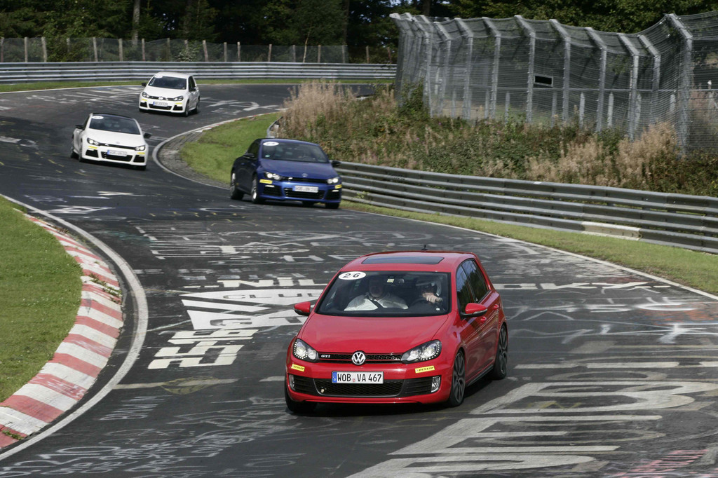 Fahrertraining auf der Nordschleife.