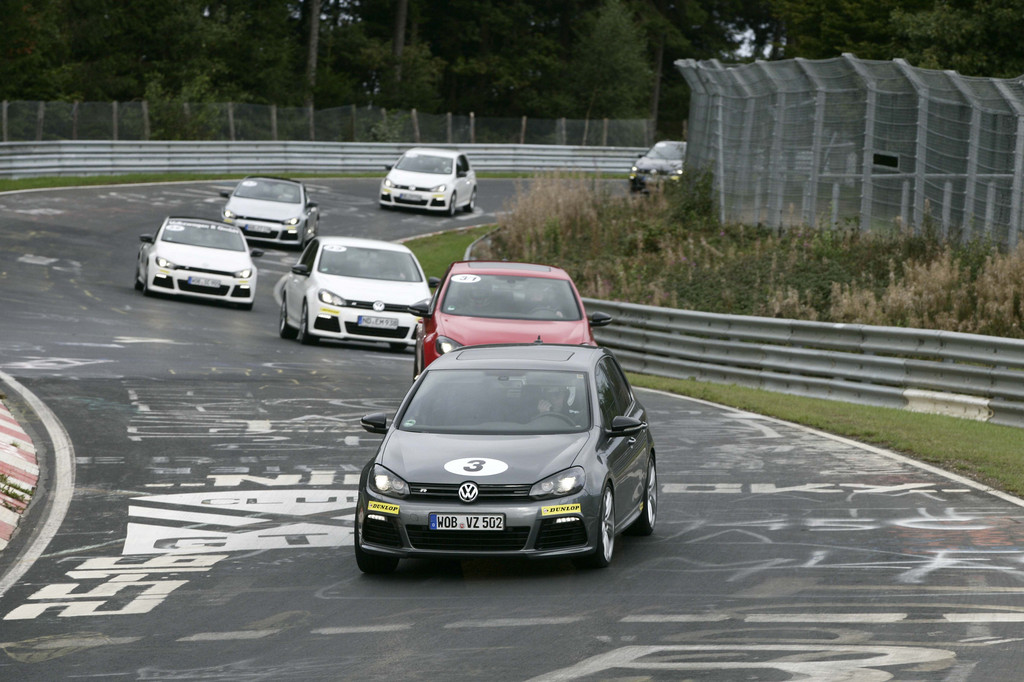 Fahrertraining auf der Nordschleife.
