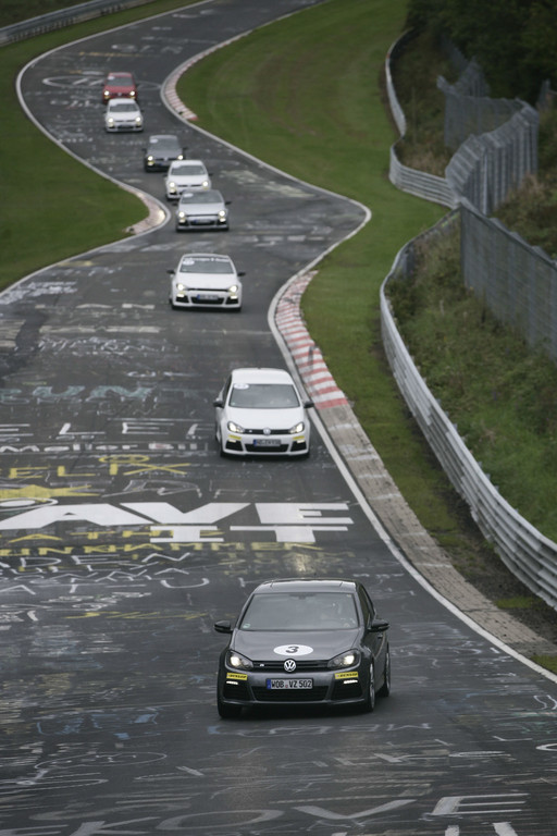 Fahrertraining auf der Nordschleife.