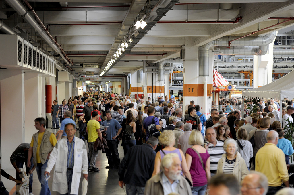 Familienfest im Nutzfahrzeugwerk von Volkswagen in Hannover.