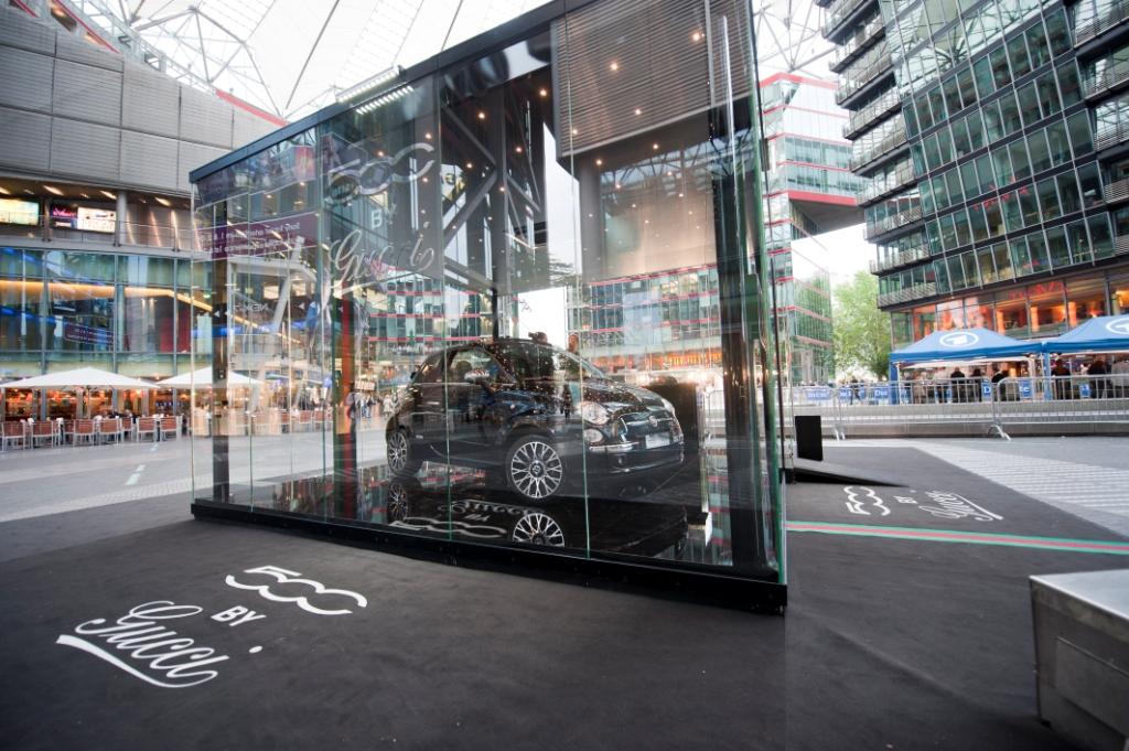Fiat 500C by Gucci auf Europatournee