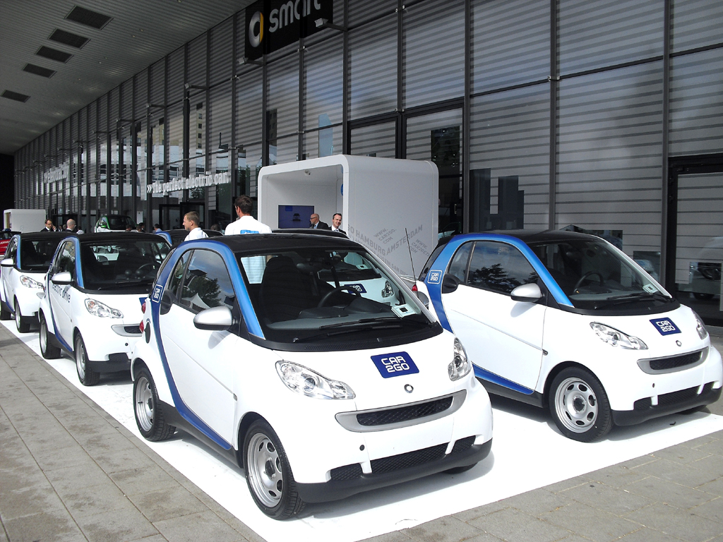 Flexiblen Mobilitätskonzepten wie Smarts 