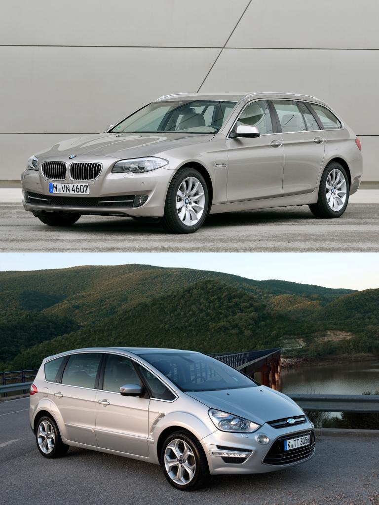 Ford S-Max schlägt sich wacker gegen 5er BMW