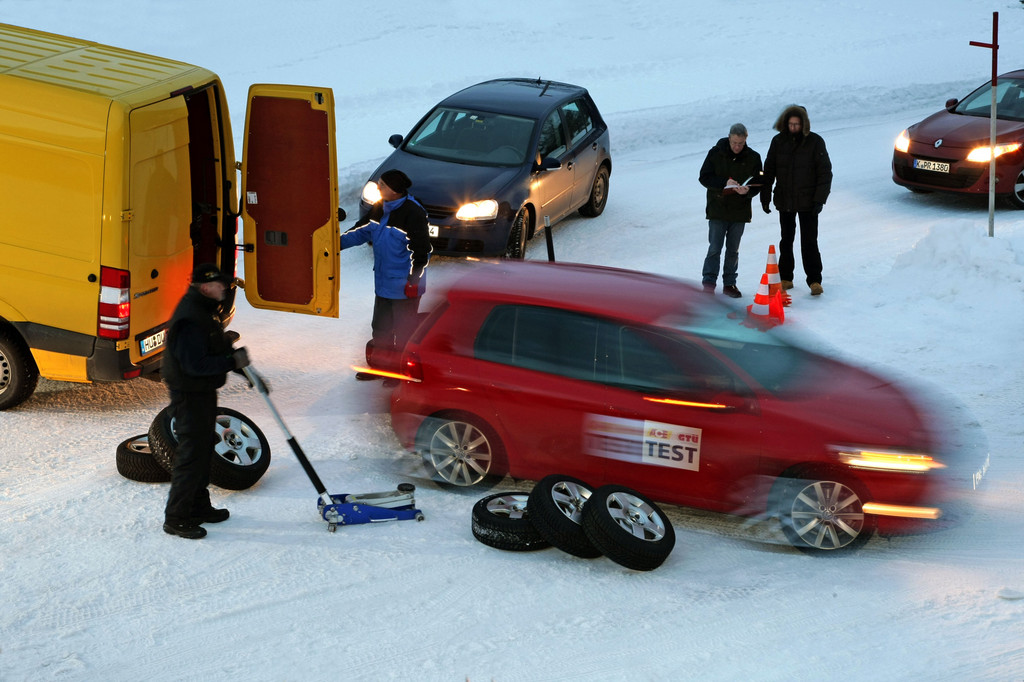 GTÜ-Winterreifentest.
