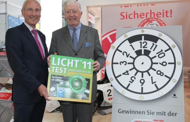GTÜ unterstützt den Licht-Test 2011