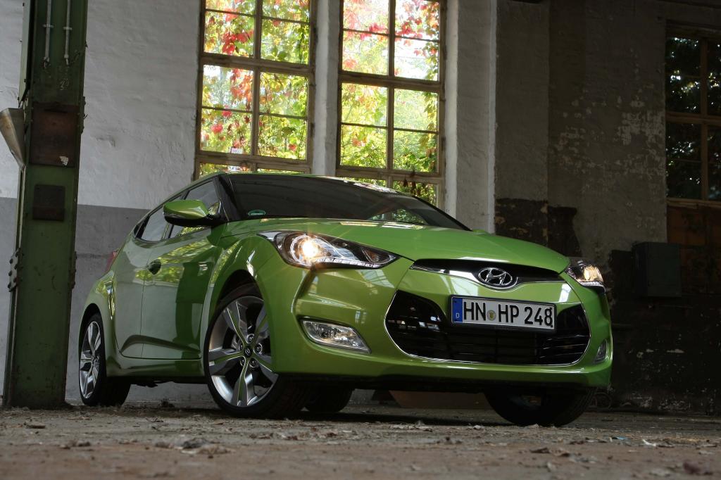 Hyundai Veloster Intro Edition - Besonders grün