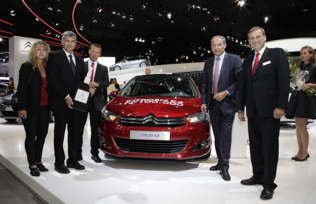 IAA 2011: 100 000ster Citroën C4 übergeben