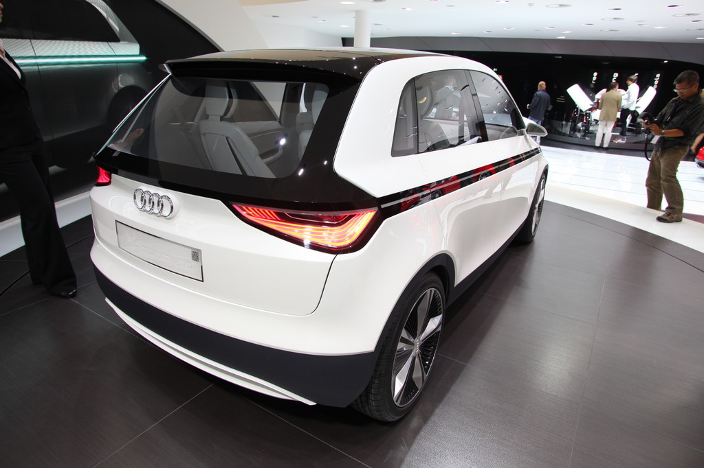 IAA 2011: Audi präsentiert Technikstudie A2 Concept