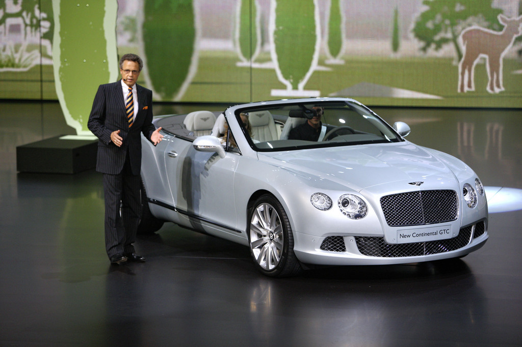 IAA 2011: Bentley entwickelt den Continental GTC weiter